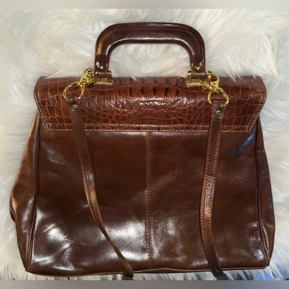 Custom Floral Vintage Briefcase